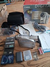 Canon NTSC ZR65 MC Mini DV Digital Video Camcorder 400x Digi Zoom ZR65MC Kit EUC
