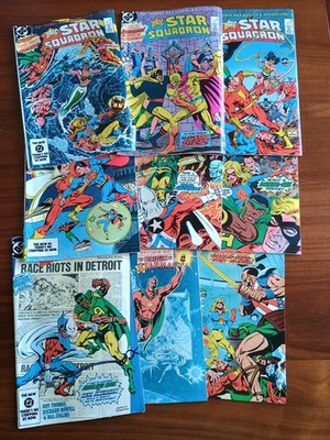 All-Star Squadron LOT #34-#42 DC Comics (9 Issues Total)