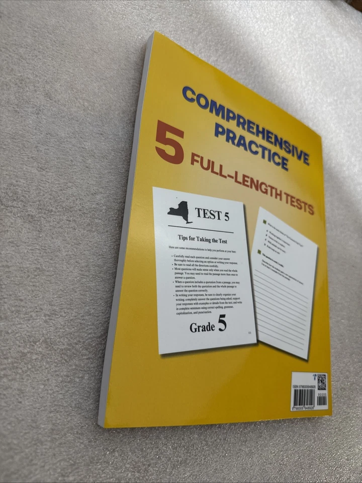 New York State Practice Workbook Grade English 2025 With Full Length Tests - Image 4 of 4