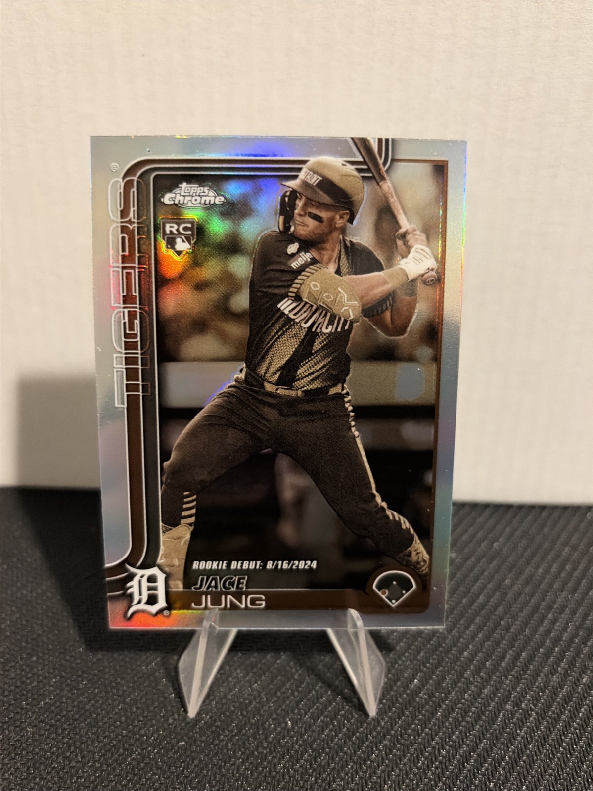 2025 Topps Chrome - Jace Jung #225 Sepia Refractor (RC)
