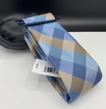 Tommy Hilfiger Men's Neck Tie ~ Tartan Grid ~ Plaids & Checks ~ NEW MSRP: $69.50