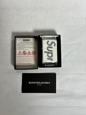 NEW Supreme Glow in the Dark Metal Zippo Lighter SS20 - FAST
