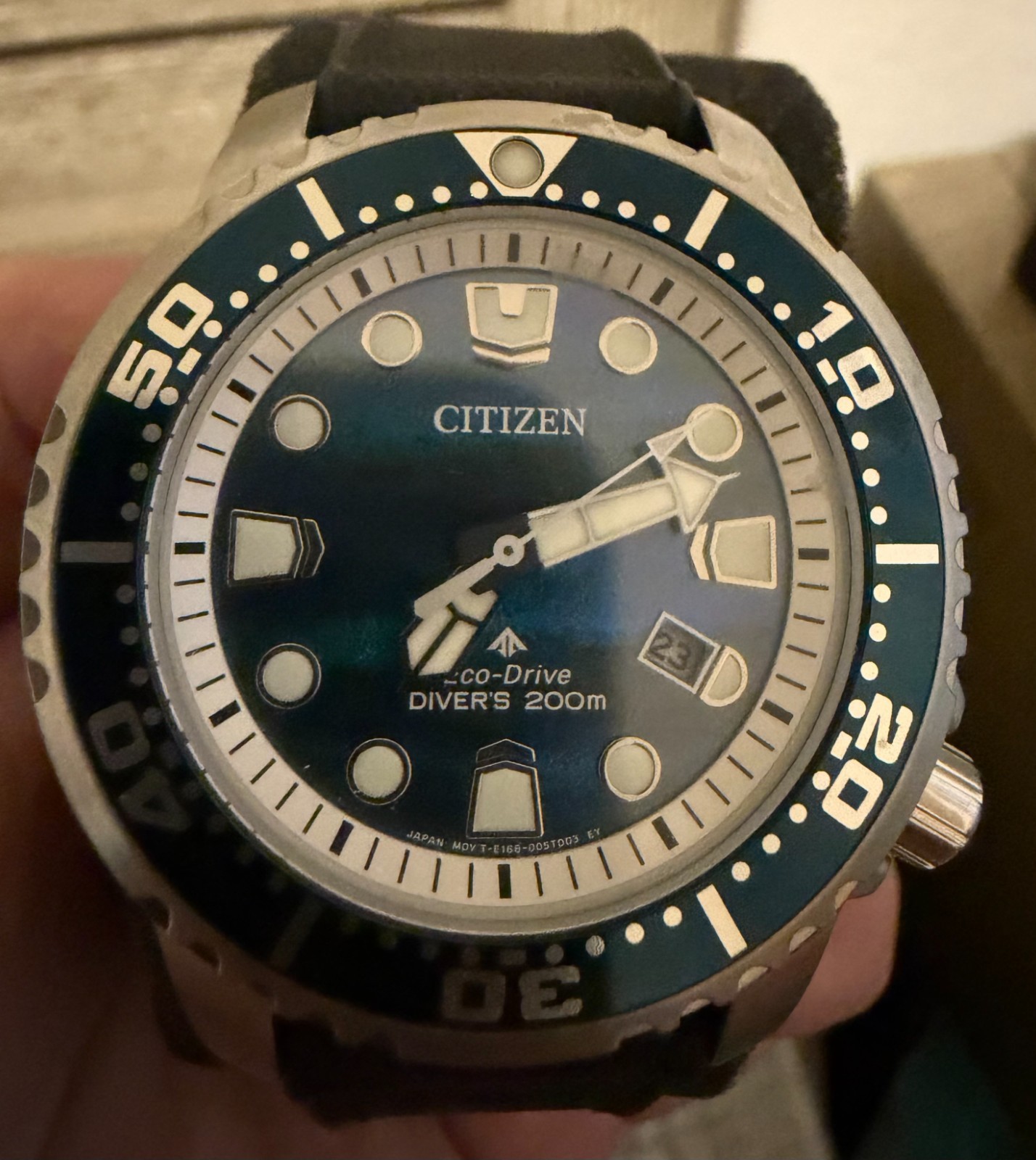 CITIZEN PROMASTER BN0167-09W Eco-Drive Diver 200m Limited Edition Watch.
