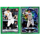 Aaron Judge GREEN MOJO & Scorecard /99 2026 Bowman Baseball Yankees (3 CARDS)