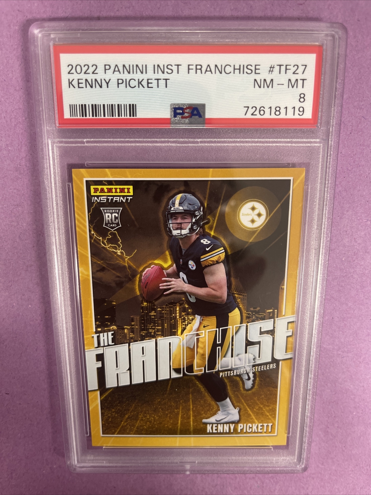 Kenny Pickett Panini Instant Franchise #TF27 Base