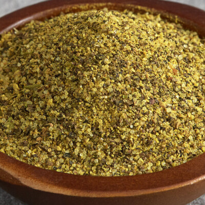 Full Case Bulk Tangy Lemon Pepper Seasoning - 25 lb.