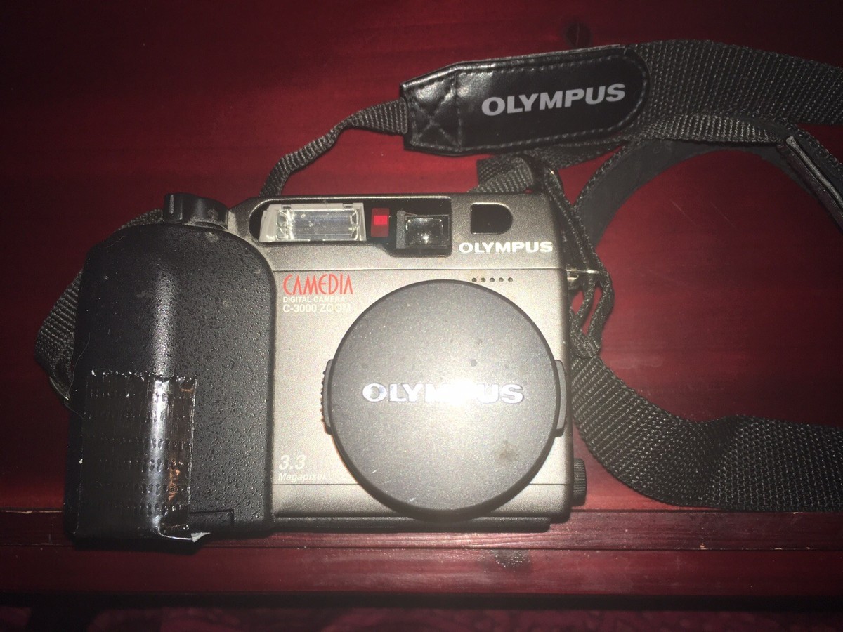 Digital Camera Olympus Camedia C-3000 Zoom 3.3mp For parts/repair