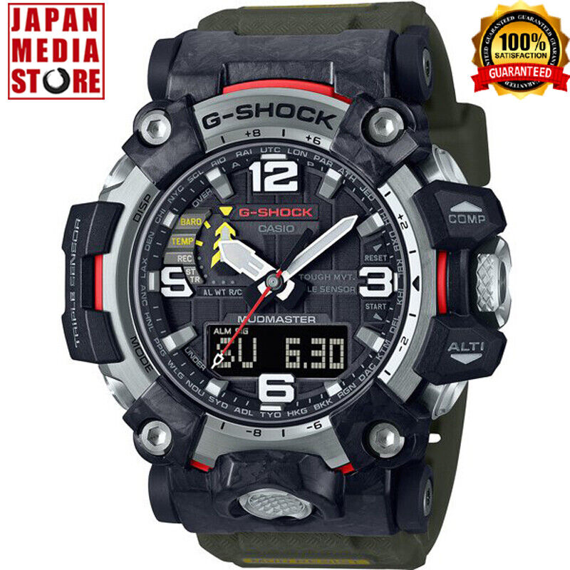 Casio G-SHOCK GWG-2000-1A3JF CARBON MUDMASTER Radio Tough Solar