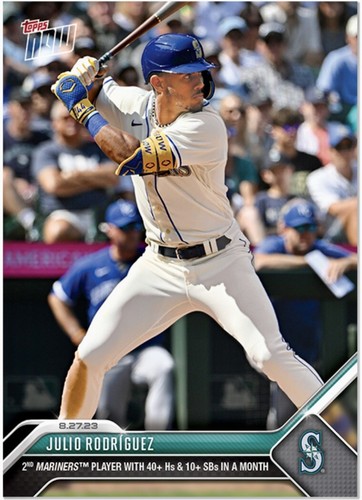 2022 Topps Now 771 Julio Rodríguez