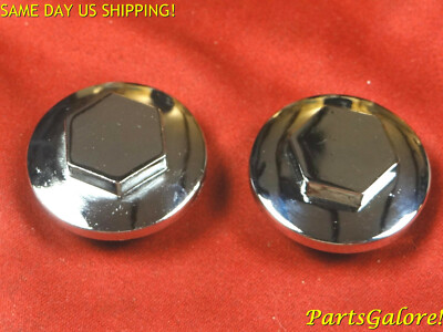 #ad #ad 2 Chrome Valve Adjustment Caps 100 350cc Honda Chinese ATV Motorcycle $9.95