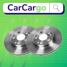 Premium Vented Front Brake Discs Pair Mercedes SL 500 SL 1980-1989 284 mm