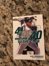 2023 TOPPS ALEX RODRIGUEZ WELCOME TO THE CLUB # WC-4 CARD