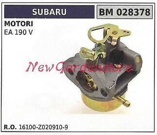 Schwimmervergaser FüR Subaru RasenmäHer Ea 190V 028378-image