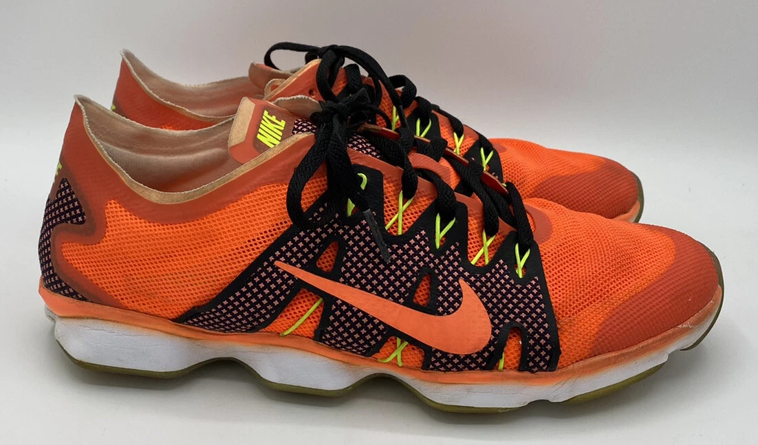 snel met tijd winkel Nike Womens 8.5 Air Zoom Fit Agility 2 Running Shoes Orange 806472-800 Lace  Up | eBay