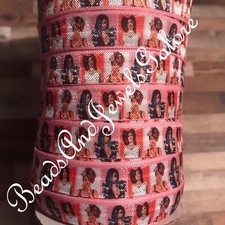 musician foe inspire music elastic rocker hair tie rocker foe rocker ribbon