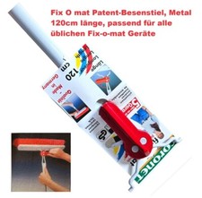 Coronet Besenstiel fix-o-mat Patent-Metall, 120cm passend für alle üblichen