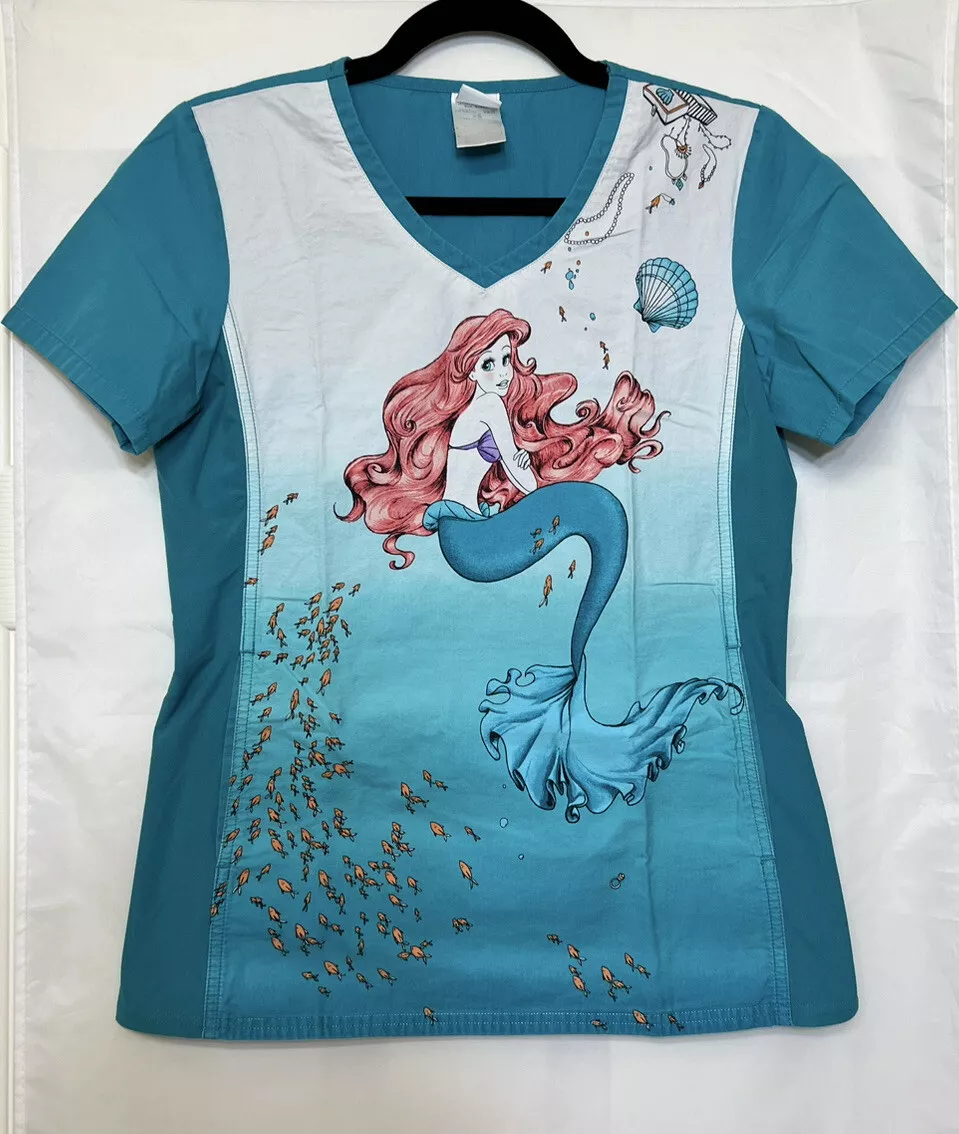 Ariel scrub deals top