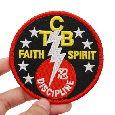 TAKING CARE OF BUSINESS ''TCB'' EMBROIDERED IRON-ON PATCH...