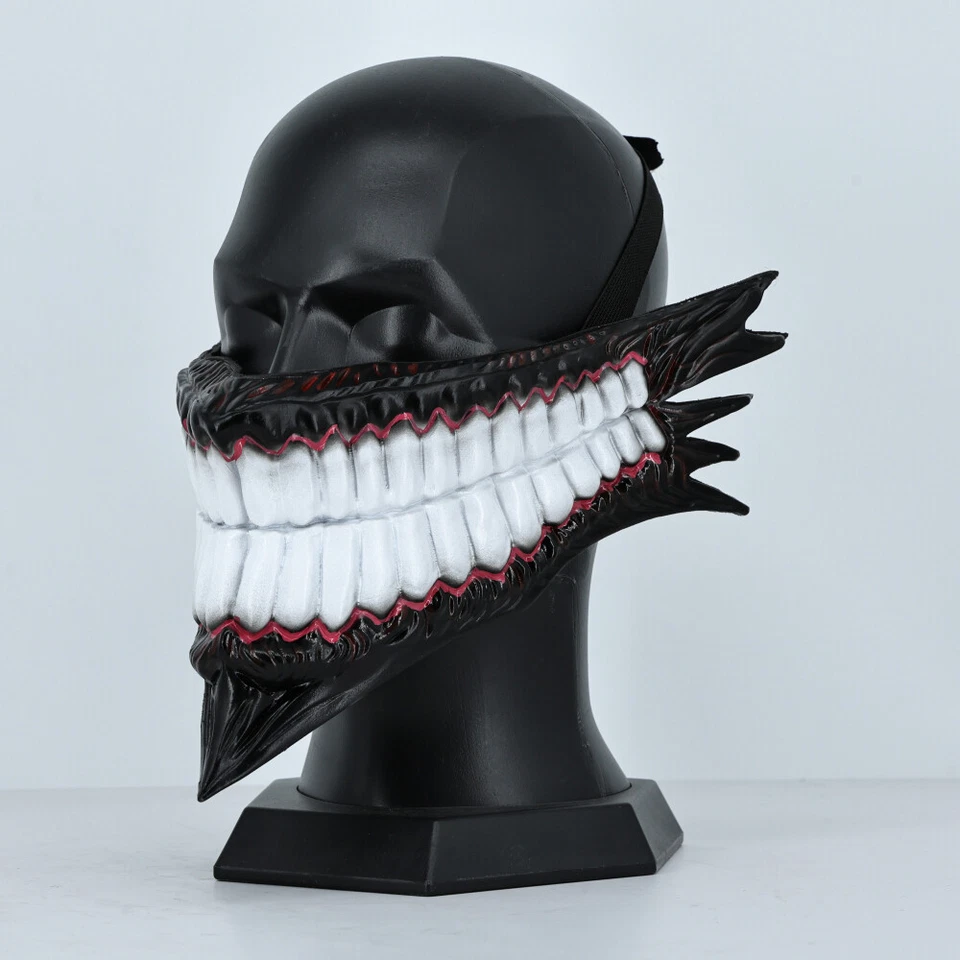 Cosplay DAN DA DAN Okarun Ken Takakura Face Mask Halloween Scary Masquerade Mask - Image 4 of 4