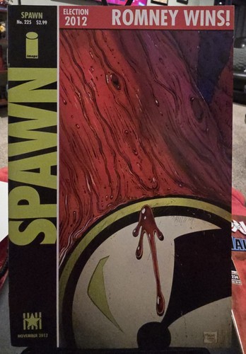 Spawn #225 Romney Variant NEAR MINT Todd Mcfarlane 1st Print Image (207)