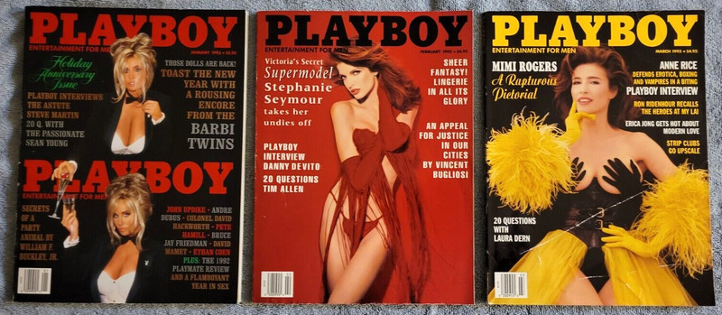 1993 Playboy Magazine Collection Set Adult Vintage Retro Classic Jerry Seinfeld