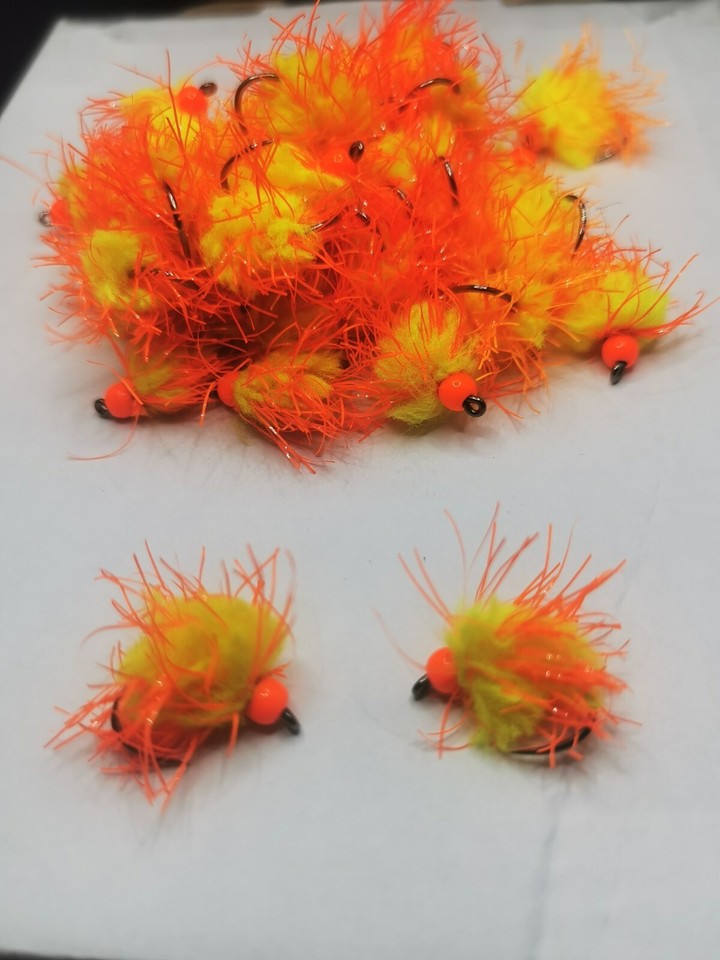 Sports, Vacances Fromage électrique UV Eggstasy Fly Chartreuse Bead 3 X Eggstasy - Foto 3