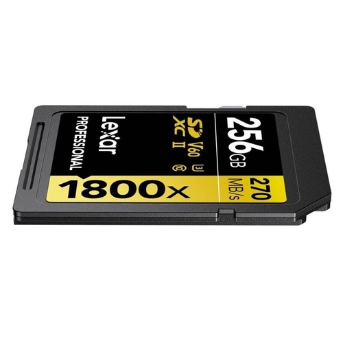 Lexar Professional 1800x 64GB 128GB 256GB 512GB 1TB SD Card UHS-II V60 C10 U3 - Picture 19 of 32
