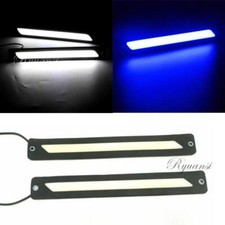 Led Flexible Strip Drl Daytime Running Lights Driving Fog Cob Car Lamp Headlight