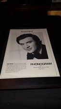 Elio Roca Rare Original Phonogram Promo Poster Ad Framed!