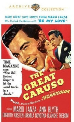 Großartige Caruso DVD 1951 Mario Lanza, Ann Blyth, Richard Hageman, Carl Benton