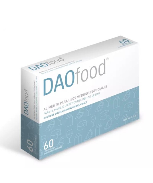 DAOFOOD ( NEW DAOSIN ) Histamine Intolerance HIT 60 TABLETS Diamine Oxidase DAO