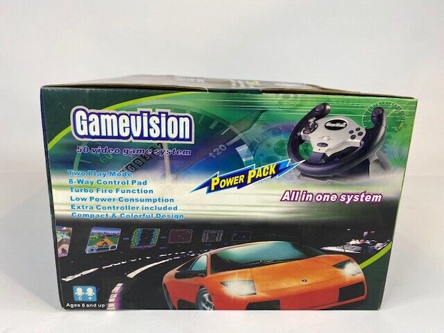 GAME VISION 50 Gamevision VIDEO GAME ALL IN ONE SYSTEM 50 GAMES