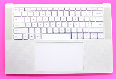 NEW Dell XPS 9510 Precision 5560 Touchpad Palmrest Assembly White DH0DC