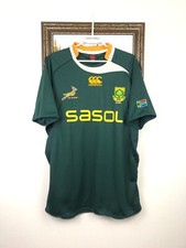Vintage Canterbury South Africa Rugby Union Jersey Mens Rare Trikot Hype Sz 2XL