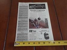 1983 Hurst Olds Lightning Rods Oldsmobile Original Ad