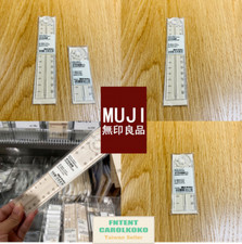  MUJI Polycarbonate Double Ruler 15x 30 cm / Double Mini 8x 16cm Select 