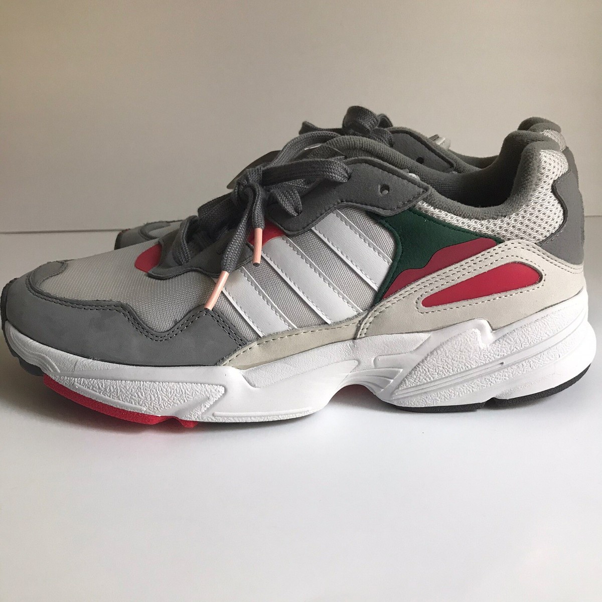 adidas Originals Yung-96 Grey White Active Pink Men Running  display picture 3