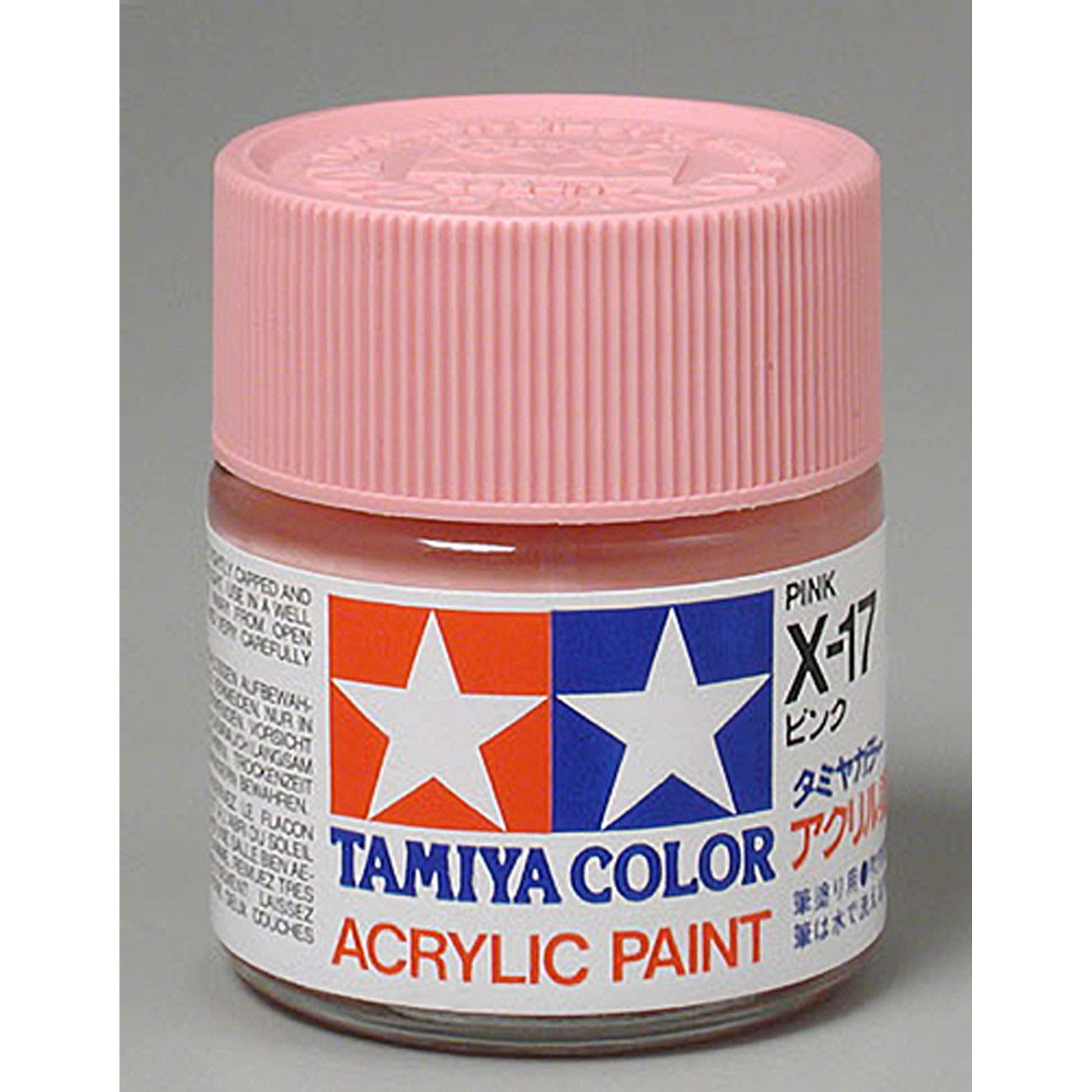 Tamiya Colore acrilico ROSA LUCIDO plastica metallo TAMIYA X-17 10ml