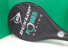 Dunlop tennis racquet with case.