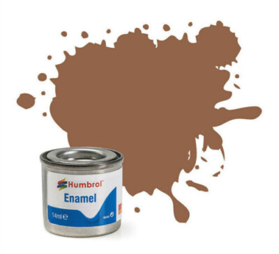 Enamel Paint 14ml 110 Natural Wood Brown humbrol aa1211