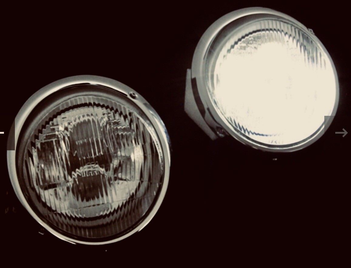 Porsche 911 912 356 930 AC Gold Audette Collection LED Headlights 6589