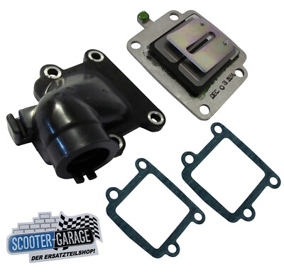 Ansaugstutzen + Membranblock + Dichtung - RMS für MBK Booster / Yamaha Bws 50 2T