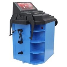 Electric 10"-24" Wheel Balancer Tire Balancing Machine 110V Max.165lbs Period 7s