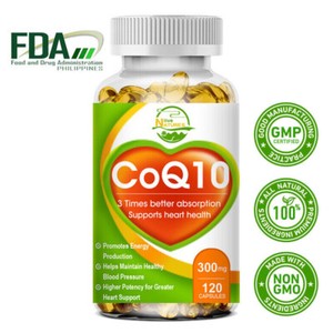 MENXI CoQ 10 Coenzyme Q10 Vegan 300mg 120 Capsules Cardiovascular - Foto 8