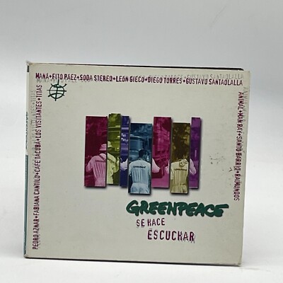 Various   Greenpeace - Se Hace Escuchar - WEA Latina   CD Album Compilation 1997
