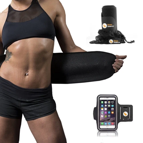 Premium Waist Trimmer Ultra Soft 3.5mm Neoprene Workout Belt Promote Weight Loss