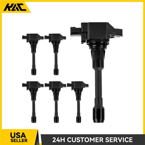 6 Pack Ignition Coil UF617 For Nissan 370Z Infiniti Q60 Q70 G37 M37 3.7L FX50