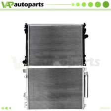 For 2009-2010 Chrysler 300 Aluminium Radiator & Condenser Cooling Assembly