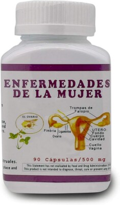 Enfermedades De La Mujer 500 mg 90 Capsules