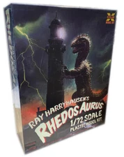 X-Plus Models 200261 1/72 Rhedosaurus by Ray Harryhausen Figure Kit